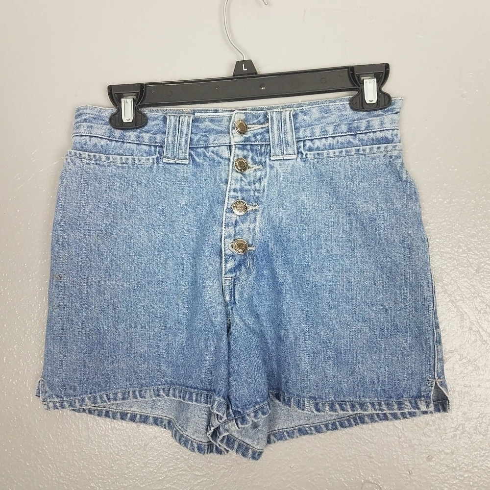 Original CHAZZ Button Fly Denim Jean Shorts Size 5